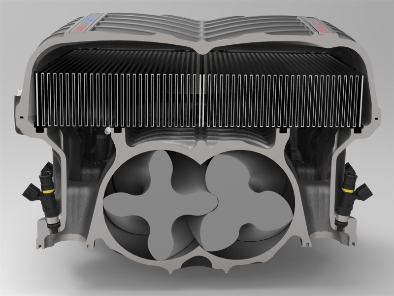 Ford Mustang Supercharger Kit - Ford Racing - 3.0L Whipple Supercharger/Inverted Twin Screw/Dual Pass Intercooler/92mm Throttle Body/Spark Plugs/Injectors - `24-`27